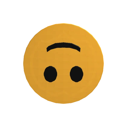 Upside Down Emoji Head