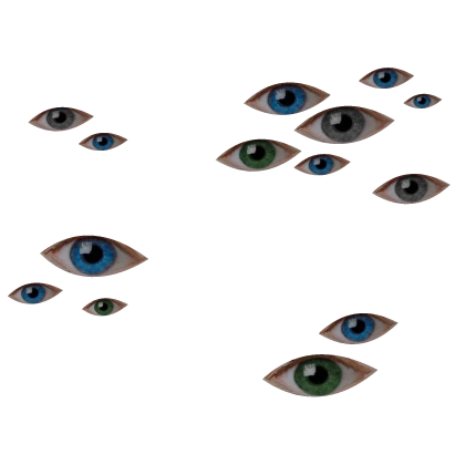 The savior's weirdcore judmental eyes on chest