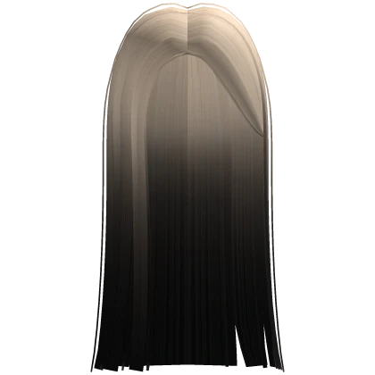 Long Ombre Straight Popular Trendy Girl Hime Hair