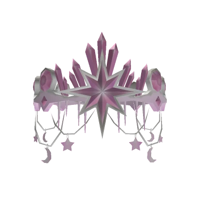 Snowy Crystal Halo Pink