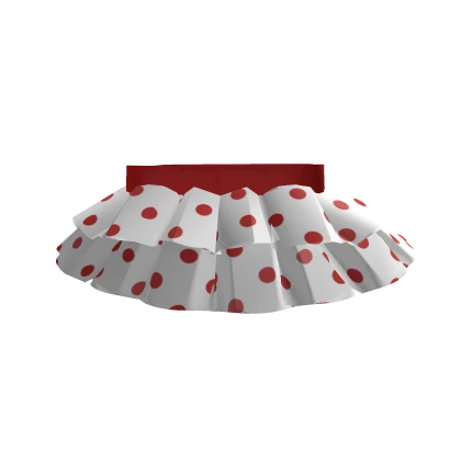 Red polkadot skirt 3.0