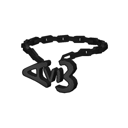 Avi Heart Chain (Black)