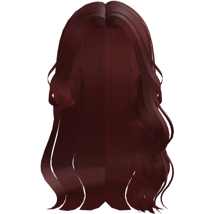 Red Long Glamorous Wavy Hair
