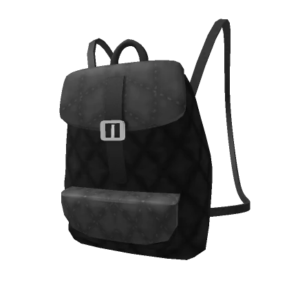 Black Trendy Backpack 3.0