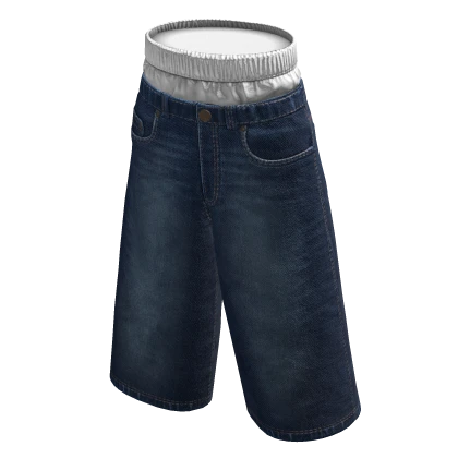 Denim Baggy Jorts