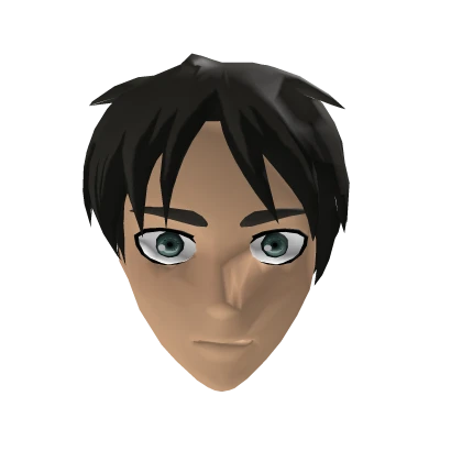 Eren Jaeger Head Attack on Titan AOT