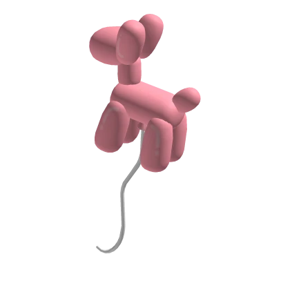 cute kuwaii dog animal balloon holdable