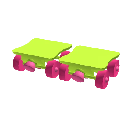 Roller Skates - Neon Green