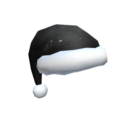 Black Galactic Santa Hat