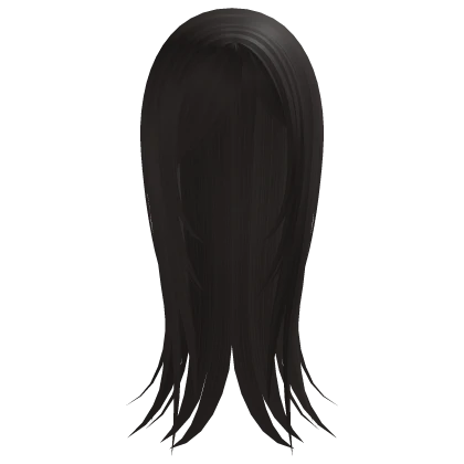 Vampire Long Hair with Side Bangs Brown