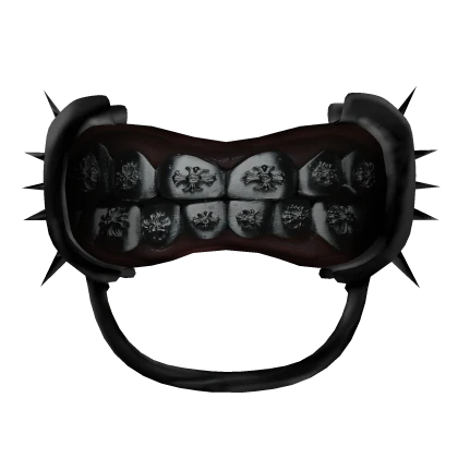 dental accessory with grillz teeth (spikes)