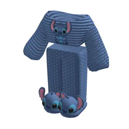 Blue Alien Bunny Outfit