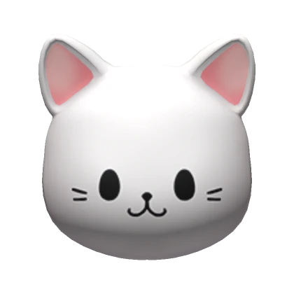 White Cat Mask 