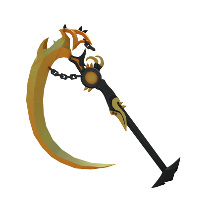 Golden Corrupted Scythe