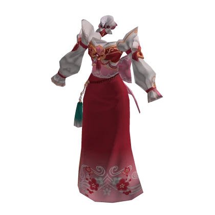  ✨Dynasty Hanfu-Inspired Imperial Gown-Red