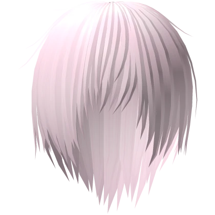 Light Pink Scene spiky teased messy emo vkei hair