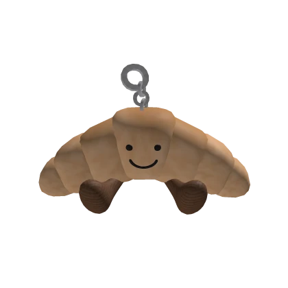 ♡ jellycat croissant keychain