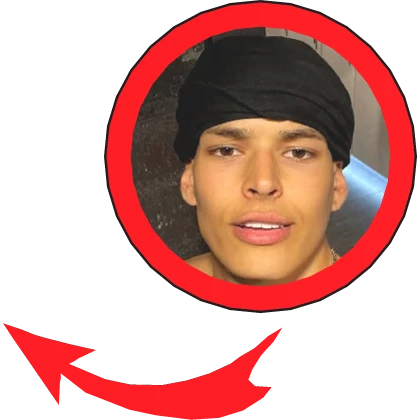 Marlon Pointing Meme Circle