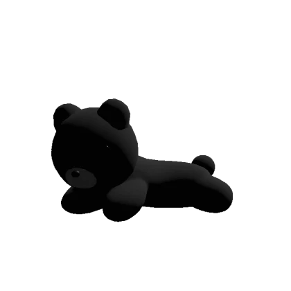 Black Teddy Bear