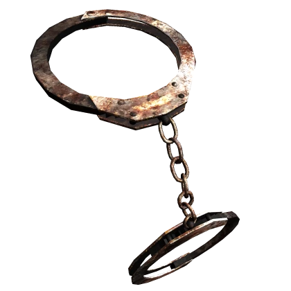 Rusty Handcuffs Necklace 3.0