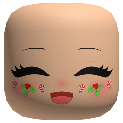 Christmas Blush Face