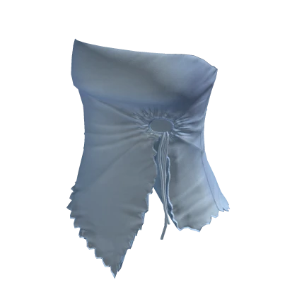 🍀Summer Drawstring Tube Top (Blue)