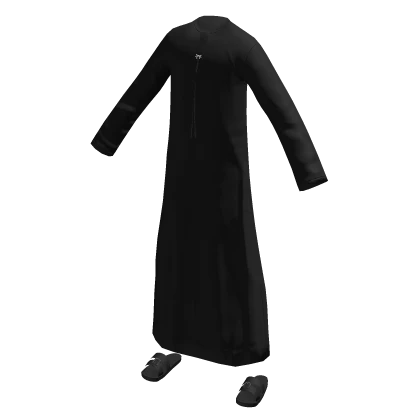 ✅ Ramadan Habibi Arabian Kandoora Black
