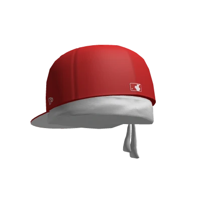 Sideways Red NYC Cap w Durag