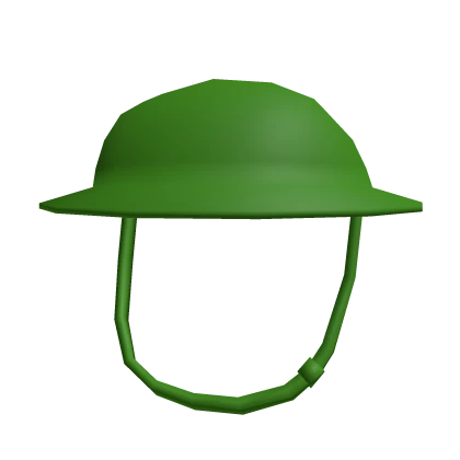 Plastic Army Helmet - Green