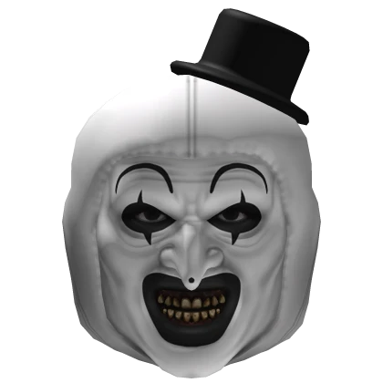 Terrifying Art Designer's Clown Head