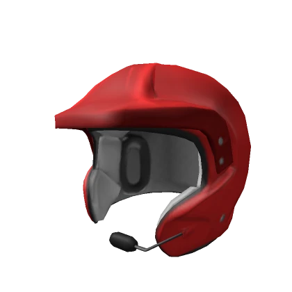 Rally Sport Helmet (Red)