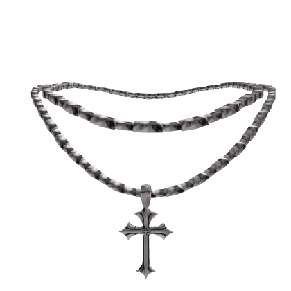 Y2k Silver Necklace 