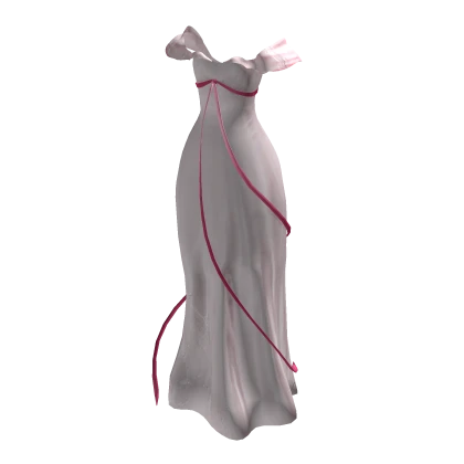 Flowy Enchanted Ribbon Bride Dress ✨ Bridgerton