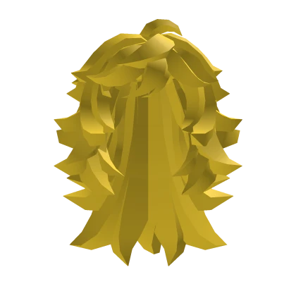 Long hair with small ponytail  - Yellow noob