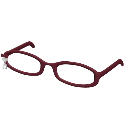 ♡ red igari mori cottage twee charm glasses