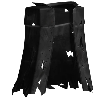 Apocalyptic Black Leather Coat