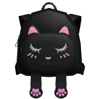 Kitty Backpack in Black 