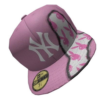 NY x PB Pink Fitted Cap | Sideways
