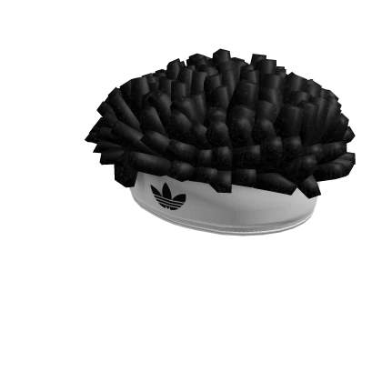 adidas Basketball Headband with Bubbly Fro