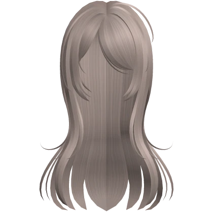 🤍 pretty frail wispy layered emo hair pale brown