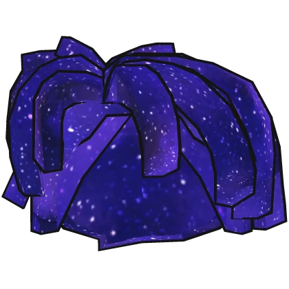 Galaxy Blue Bacon Hair