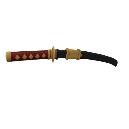 Red Back Waist Katana