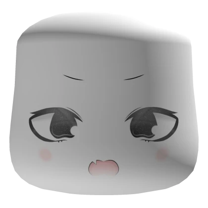 Cute Decorative Face With Sparkling Stars