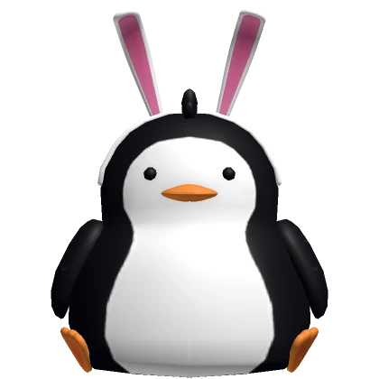 Bunny Ears Penguin Pet Hat