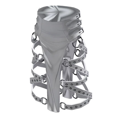 High Priestess Skirt White