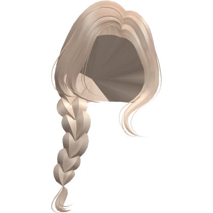 Frozen Elsa Ice Blonde Stylish Side Braid Hair