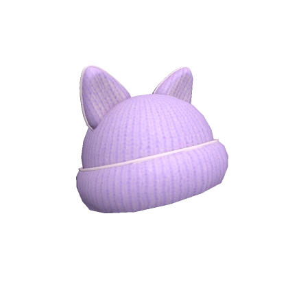 Miau Winter Beanie Purple