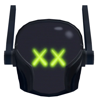 XX Green Neon Cyber Mask