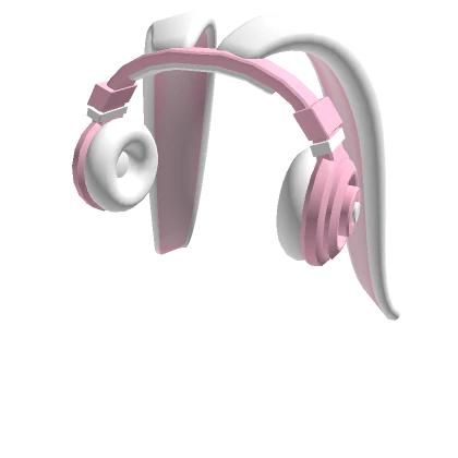 Pink Bunny Headphones