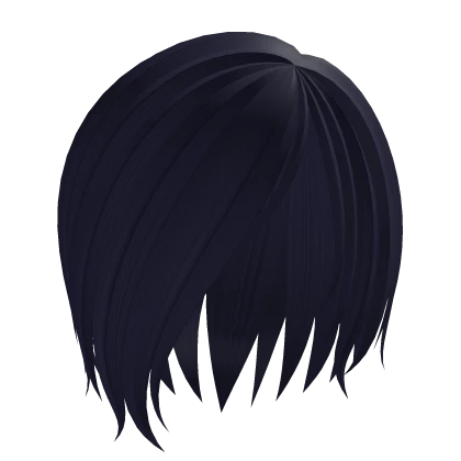 ♡ : ghoul touka side bang emo hair